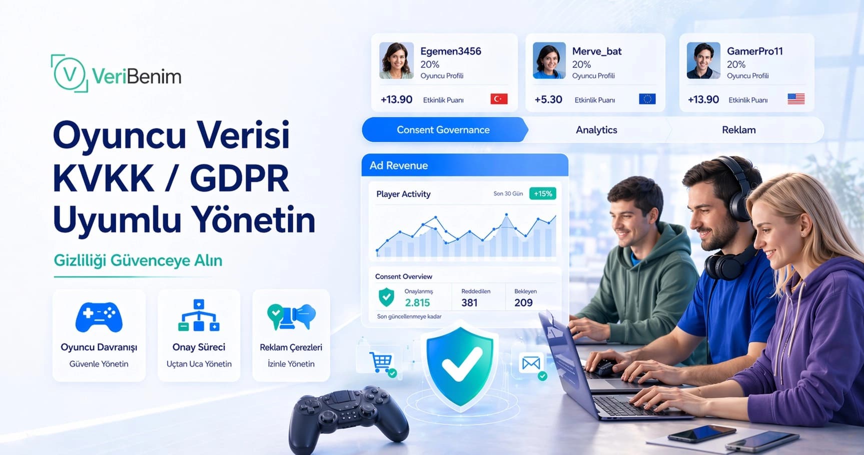 Oyun (Gaming) Sektöründe KVKK Kabusu ve Veribenim Çözümü: Global Oyuncu Verisi, Çerezsiz Takip ve GDPR/KVKK Çakışması