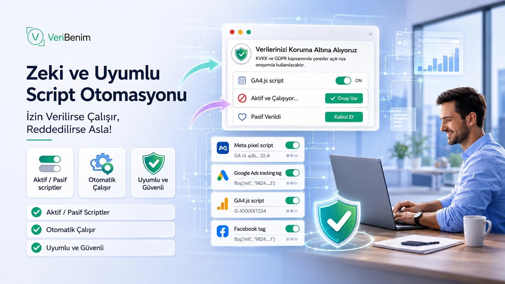 Kullanıcı Tercihine Göre Akıllı Script Yönetimi: İzin Verilenler Çalışsın, Reddedilenler Dursun