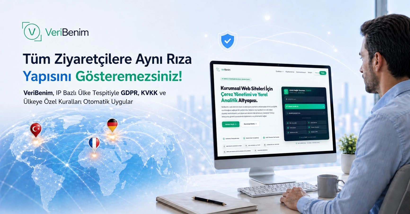 Global Ziyaretçiler İçin Ülkeye Uygun Rıza Yönetimi: Tek Banner Her Pazara Yetmez