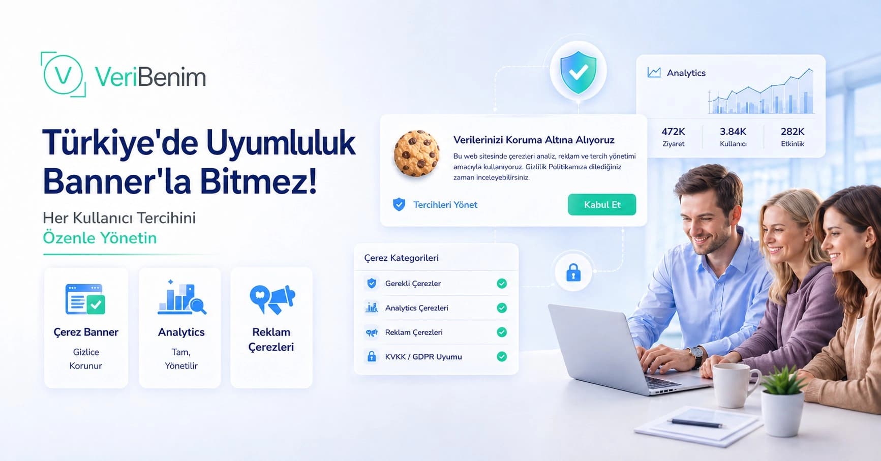 Türkiye'de Web Sitesi Uyumu: KVKK, Çerezler ve Analytics İçin Pratik Rehber